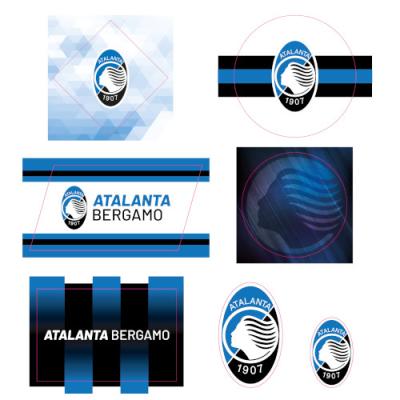 ADESIVI / STICKERS  ATALANTA