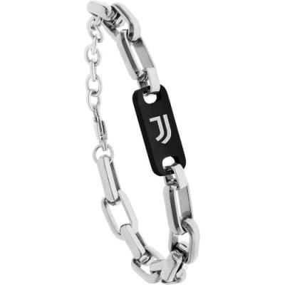 BRACCIALE IN ACCIAIO / PIASTRINA JUVENTUS