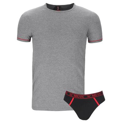 MILAN COMPLETO INTIMO SLIP + T-SHIRT