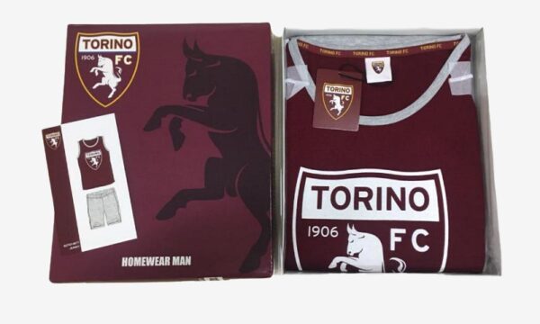 Torino Pigiama Corto Uomo - immagine 2