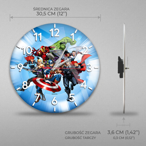 Avengers Orologio Da Parete - immagine 6