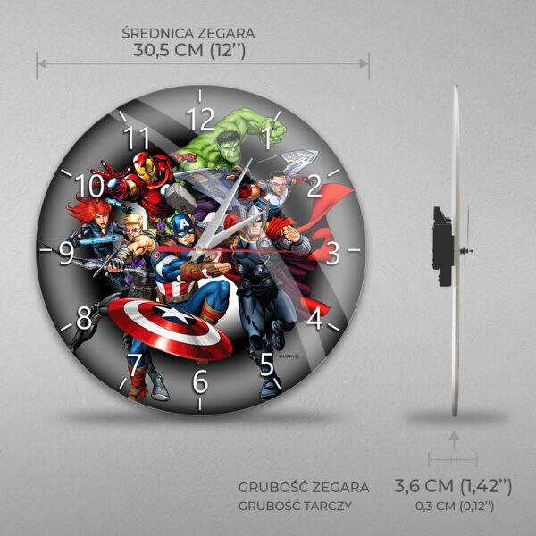 Avengers Orologio Da Parete - immagine 2