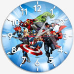Avengers Orologio Da Parete