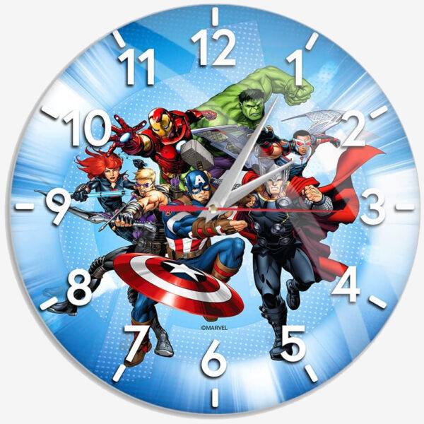 Avengers Orologio Da Parete