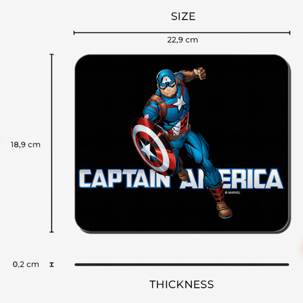 Capitan America Tappetino Mouse - immagine 2