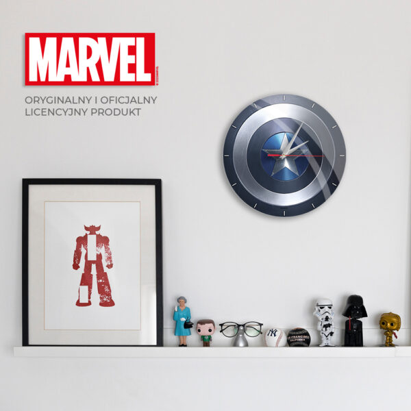 Capitan America Orologio Da Parete - immagine 5