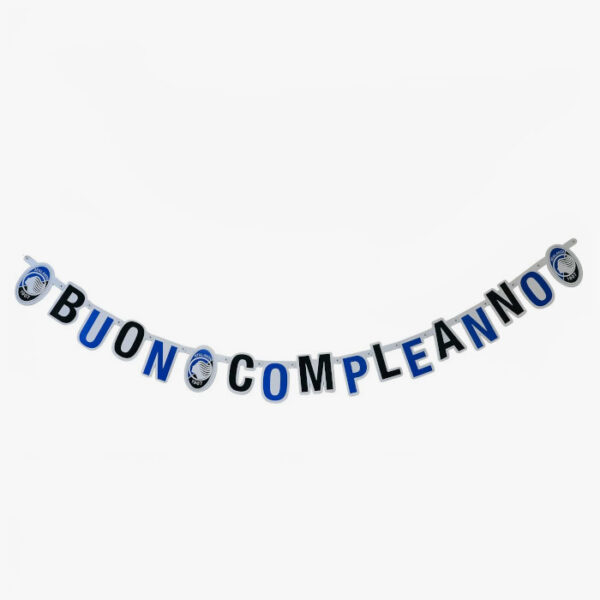 Atalanta Festone Buon Compleanno