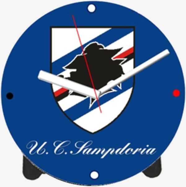 Sampdoria Orologio Da Tavolo