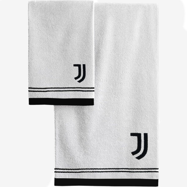 Juventus Set Asciugamano in Spugna
