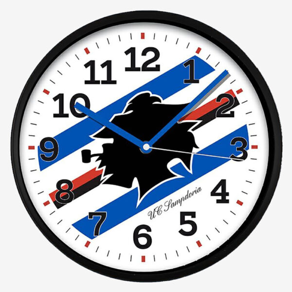 Sampdoria Orologio Da Parete